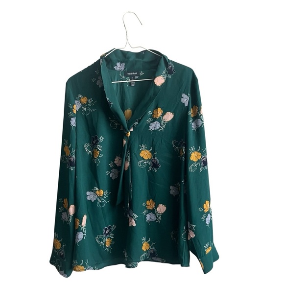 Modcloth Floral Blouse, New with Tags - Picture 2 of 6